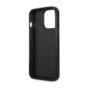 Guess Saffiano Triangle Logo Case - Etui iPhone 14 Pro (czarny)