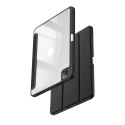 Crong PrimeFolio - Etui iPad Air 11" (2026 - 2024) / iPad Air 10.9" (5-4 gen.) / iPad Pro 11" (2022-2021) (czarny/przezroczysty)