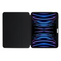 Crong PrimeFolio - Etui iPad Air 11" (2026 - 2024) / iPad Air 10.9" (5-4 gen.) / iPad Pro 11" (2022-2021) (czarny/przezroczysty)