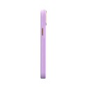 Moshi Napa Slim MagSafe - Skórzane etui iPhone 14 Plus (Lavender Purple)