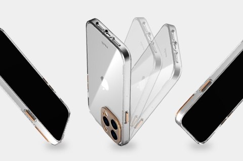 Moshi iGlaze MagSafe - Etui iPhone 14 Plus (Luna Silver)