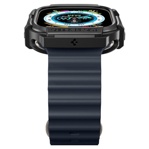 Spigen Rugged Armor - Obudowa do Apple Watch Ultra 49 mm (czarny)