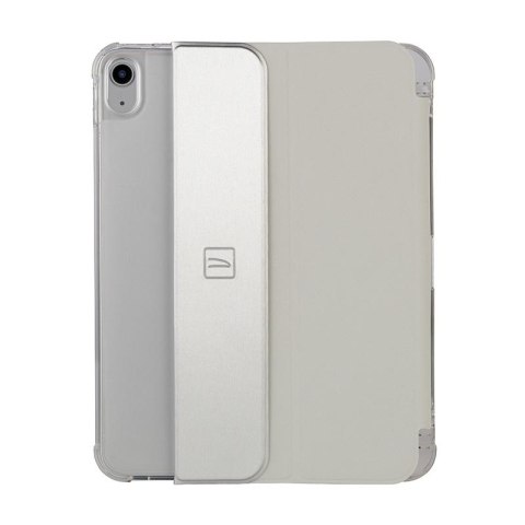 Tucano Satin Case - Etui do iPad 11" (2025) / iPad 10.9" (2022) w/Magnet & Stand up z uchwytem Apple Pencil (srebrny)