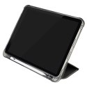 Tucano Satin Case - Etui do iPad 11" (2025) / iPad 10.9" (2022) w/Magnet & Stand up z uchwytem Apple Pencil (szary)