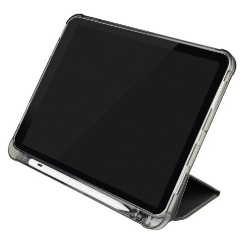 Tucano Satin Case - Etui do iPad 11" (2025) / iPad 10.9" (2022) w/Magnet & Stand up z uchwytem Apple Pencil (szary)