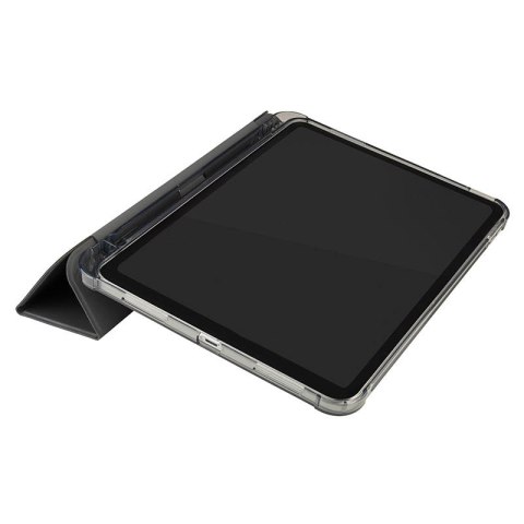 Tucano Satin Case - Etui do iPad 11" (2025) / iPad 10.9" (2022) w/Magnet & Stand up z uchwytem Apple Pencil (szary)