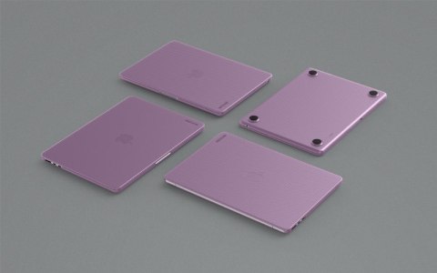 Incase Hardshell Case - Etui MacBook Air 13,6" M4 (2025) / M3 (2024) / M2 (2022) (Dots/Ice Pink)