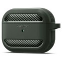 Spigen Rugged Armor - Etui do Apple Airpods Pro (Zielony)