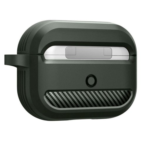 Spigen Rugged Armor - Etui do Apple Airpods Pro (Zielony)