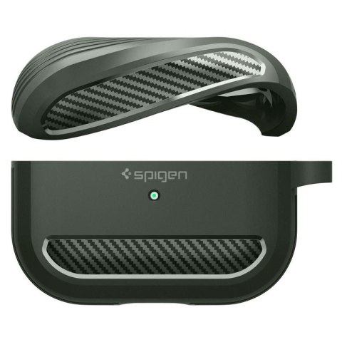 Spigen Rugged Armor - Etui do Apple Airpods Pro (Zielony)