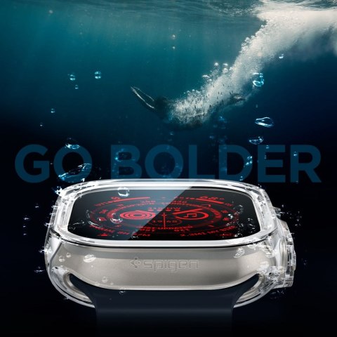 Spigen Ultra Hybrid - Obudowa do Apple Watch Ultra 49 mm (Przezroczysty)