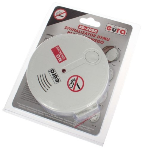 CZUJNIK EURA DYMU PAP. AUTO. SD-20B8; 5176