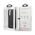 Guess 4G Metal Logo - Etui Samsung Galaxy S23 (szary)