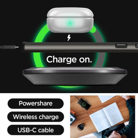 Spigen Neo Hybrid - Etui do Samsung Galaxy S23 Ultra (Gunmetal)