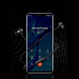 USAMS EP-44 - Słuchawki stereo jack 3,5 mm (czarny)