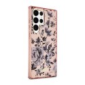 Guess Flower Collection - Etui Samsung Galaxy S23 Ultra (różowy)