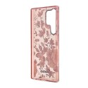 Guess Flower Collection - Etui Samsung Galaxy S23 Ultra (różowy)