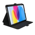 Speck Balance Folio - Etui iPad 11" (2025) / 10.9" (2022) z powłoką MICROBAN w/Magnet & Stand up (Black)