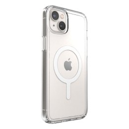 Speck Gemshell + MagSafe - Etui do iPhone 15 Plus / iPhone 14 Plus z powłoką MICROBAN (Clear)