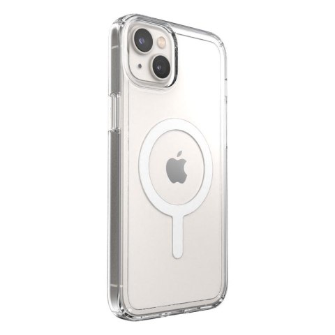 Speck Gemshell + MagSafe - Etui do iPhone 15 Plus / iPhone 14 Plus z powłoką MICROBAN (Clear)