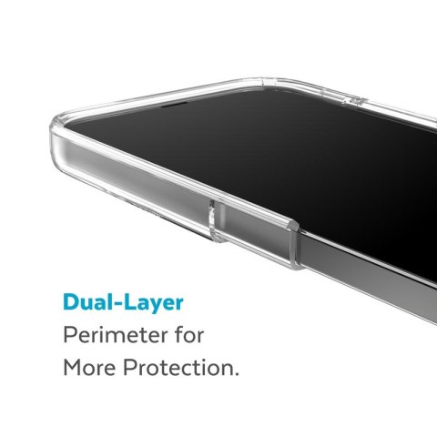 Speck Gemshell + MagSafe - Etui do iPhone 15 Plus / iPhone 14 Plus z powłoką MICROBAN (Clear)