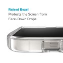 Speck Gemshell + MagSafe - Etui do iPhone 15 Plus / iPhone 14 Plus z powłoką MICROBAN (Clear)