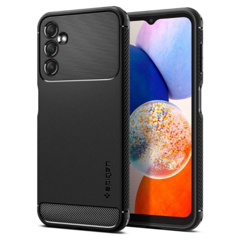 Spigen Rugged Armor - Etui do Samsung Galaxy A14 5G (Czarny)