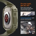 Spigen Rugged Armor Pro - Pasek z obudową do Apple Watch Ultra 49 mm (Vintage Khaki)
