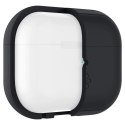 Spigen Silicone Fit Strap - Etui do Apple AirPods Pro 1 / 2 (Czarny)