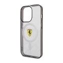 Ferrari Outline Magsafe - Etui iPhone 14 Pro Max (Przezroczysty)