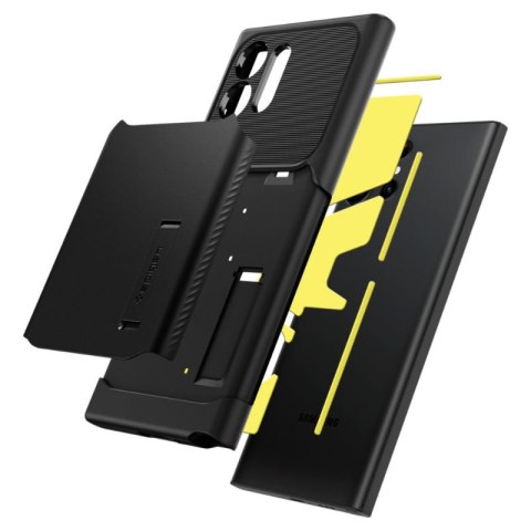 Spigen Slim Armor - Etui do Samsung Galaxy S23 Ultra (Czarny)
