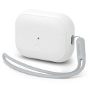 Spigen Silicone Fit Strap - Etui do Apple AirPods Pro 1 / 2 (Biały / Szary)