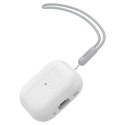 Spigen Silicone Fit Strap - Etui do Apple AirPods Pro 1 / 2 (Biały / Szary)