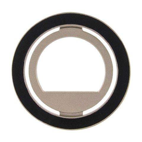 Guess MagSafe Ring Stand Rhinestone - Magnetyczny uchwyt na palec do telefonu z funkcją standu (Złoty)