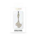 Guess Phone Strap 4G Glitter Charm - Zawieszka do telefonu