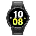 Spigen Rugged Armor Pro - Pasek + etui do Samsung Galaxy Watch 6 44 mm (Czarny)