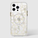 Case-Mate Floral Gems MagSafe - Etui iPhone 15 Pro Max (Gold)