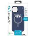 Speck Presidio2 Grip Magsafe - Etui iPhone 15 Plus / iPhone 14 Plus (Coastal Blue / Black / White)
