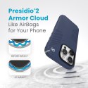 Speck Presidio2 Grip Magsafe - Etui iPhone 15 Pro (Coastal Blue / Dust Grey / White)