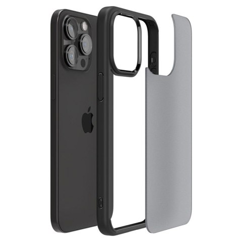 Spigen Ultra Hybrid - Etui do iPhone 15 Pro Max (Frost Black)