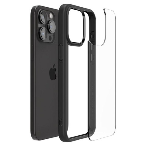 Spigen Ultra Hybrid - Etui do iPhone 15 Pro Max (Matte Black)