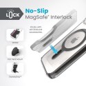 Speck Presidio Perfect-Clear ClickLock & MagSafe - Etui iPhone 16e / iPhone 15 / iPhone 14 / iPhone 13 (Clear / Frosted Black / 