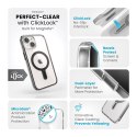 Speck Presidio Perfect-Clear ClickLock & MagSafe - Etui iPhone 16e / iPhone 15 / iPhone 14 / iPhone 13 (Clear / Frosted Black / 