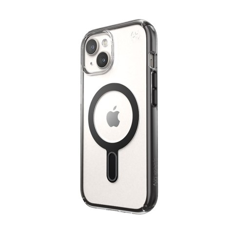Speck Presidio Perfect-Clear ClickLock & MagSafe - Etui iPhone 16e / iPhone 15 / iPhone 14 / iPhone 13 (Clear / Frosted Black / 