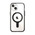 Speck Presidio Perfect-Clear ClickLock & MagSafe - Etui iPhone 16e / iPhone 15 / iPhone 14 / iPhone 13 (Clear / Frosted Black / 