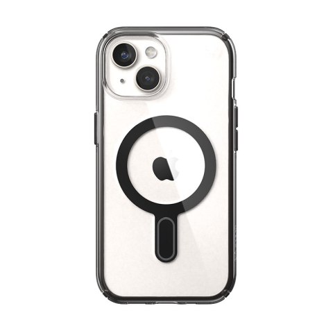 Speck Presidio Perfect-Clear ClickLock & MagSafe - Etui iPhone 16e / iPhone 15 / iPhone 14 / iPhone 13 (Clear / Frosted Black / 