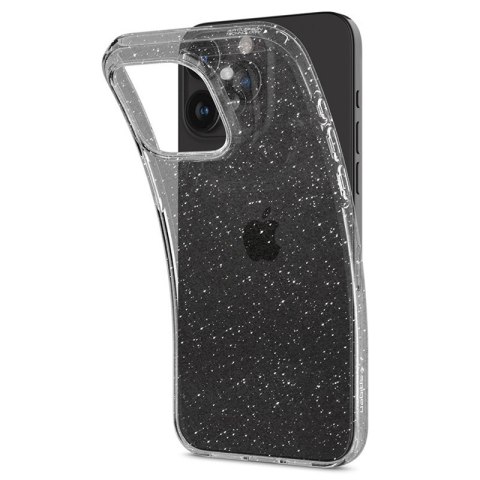 Spigen Liquid Crystal Glitter - Etui do iPhone 15 Pro (Przezroczysty)