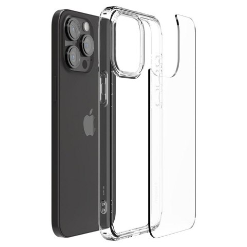 Spigen Ultra Hybrid - Etui do iPhone 15 Pro (Przezroczysty)