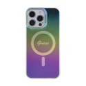 Guess IML Iridescent MagSafe - Etui iPhone 15 Pro (kolorowy)