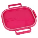 Quokka Kai - Pojemnik ze stali nierdzewnej na żywność / lunchbox (Pink Bloom)